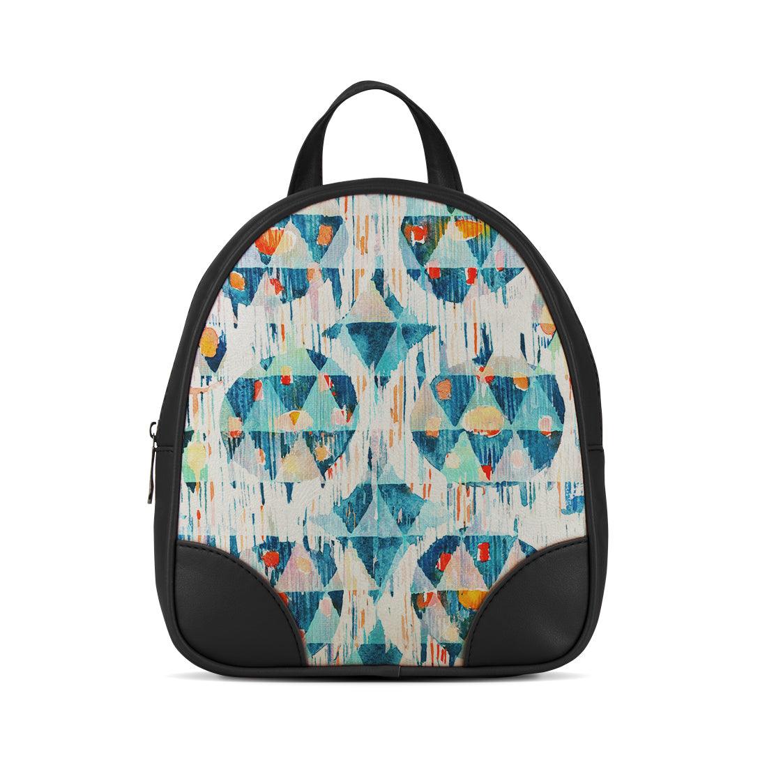 Black O Mini Backpacks Happy blue - CANVAEGYPT