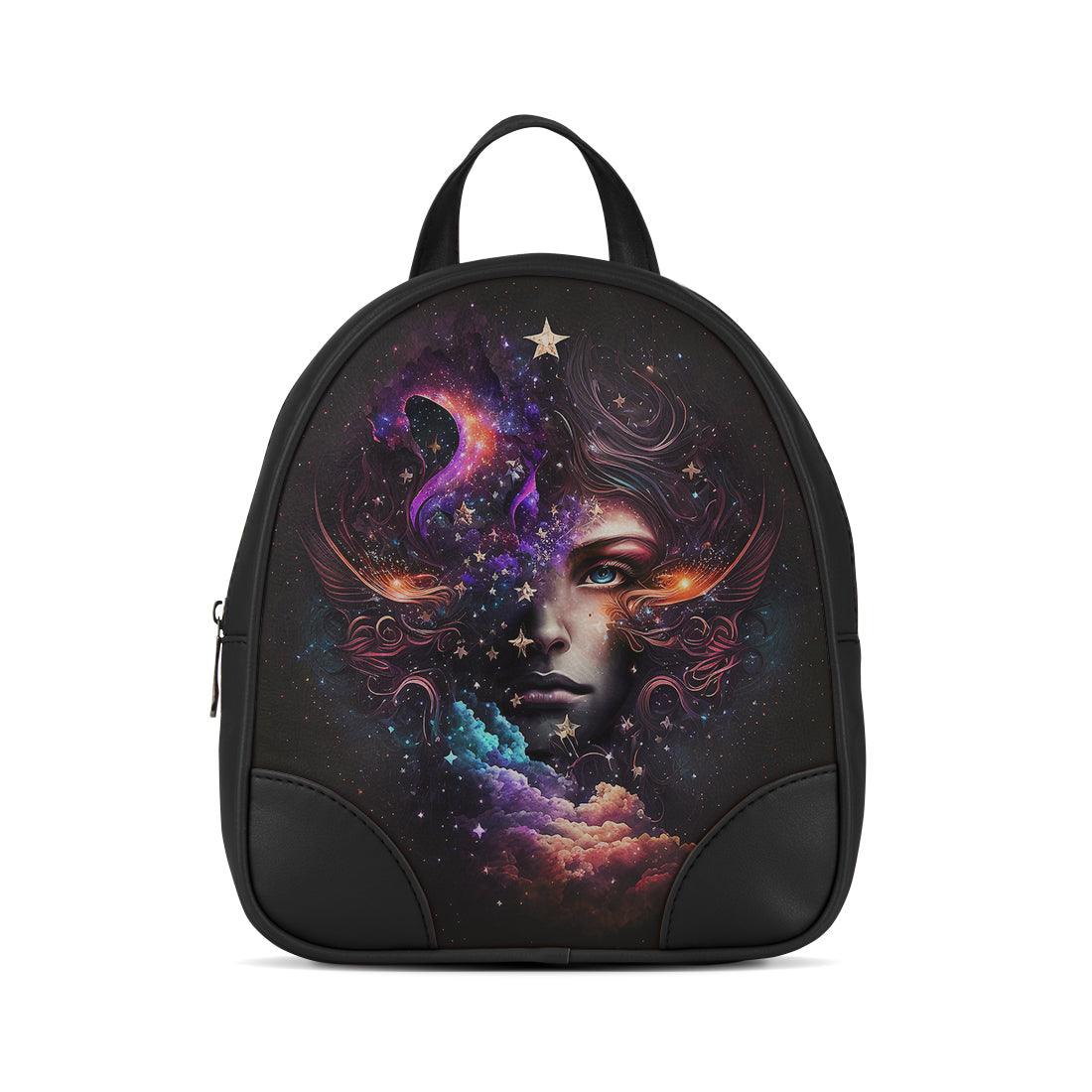 Black O Mini Backpacks Infinity Universe - CANVAEGYPT