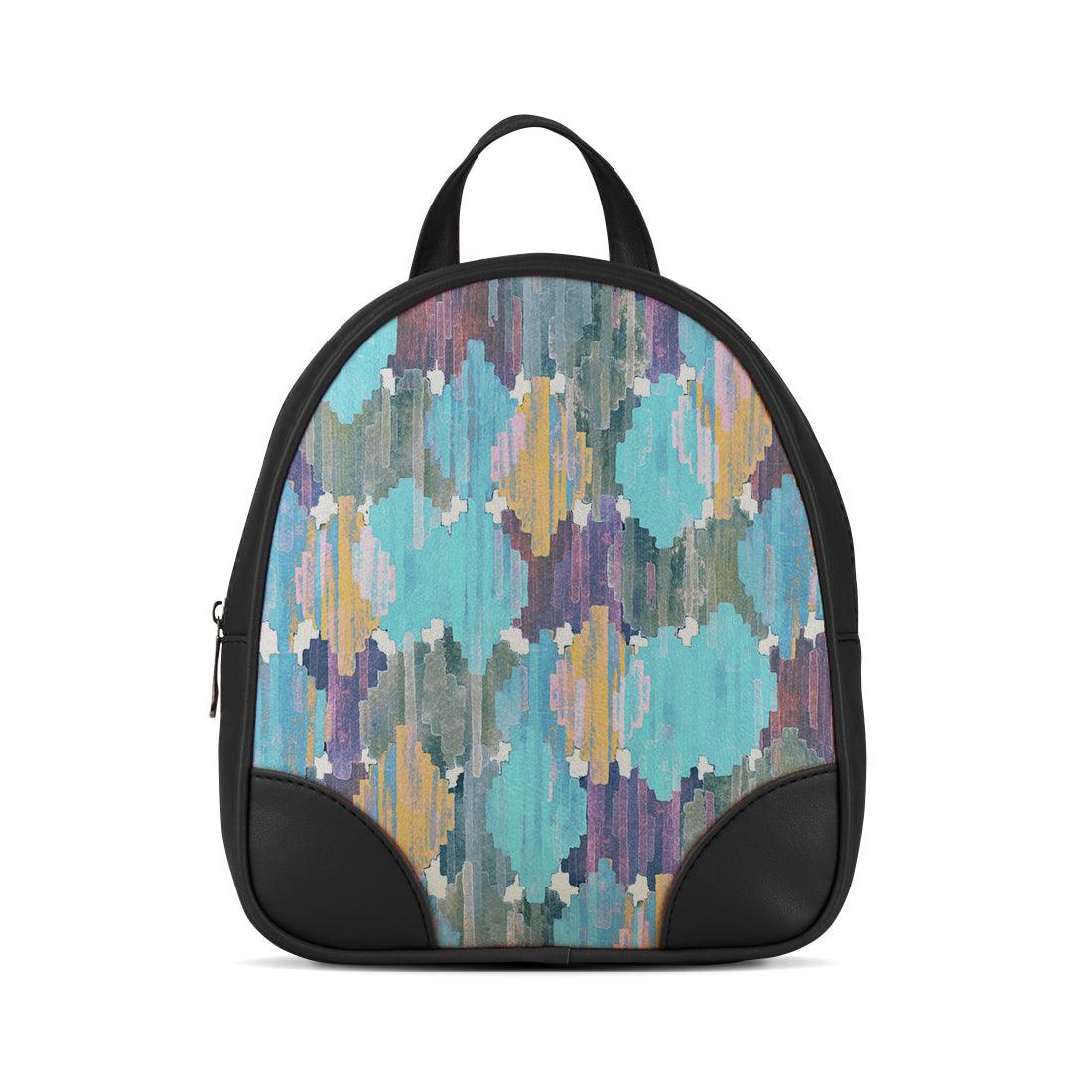 Black O Mini Backpacks Iris - CANVAEGYPT