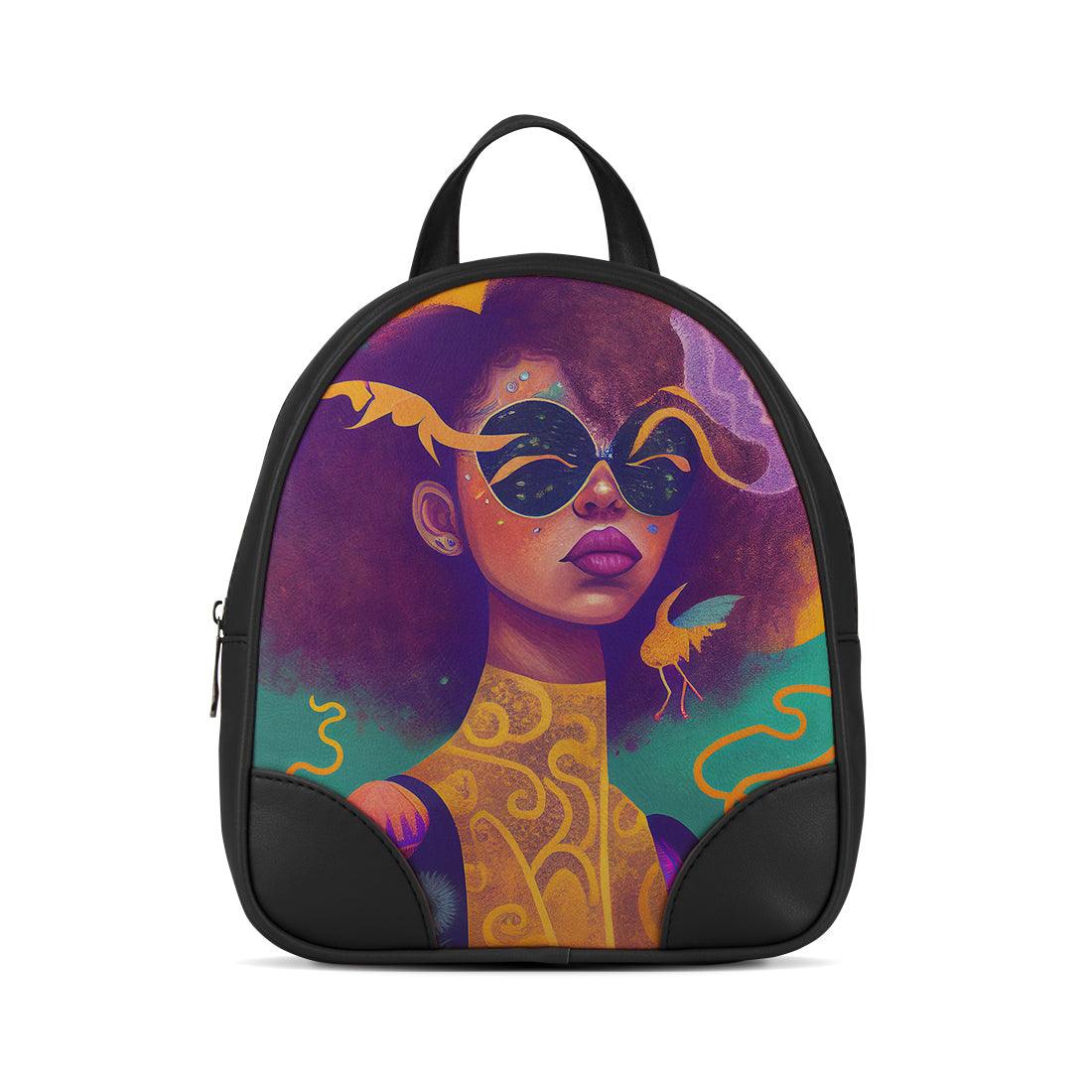 Black O Mini Backpacks Pinky Hair - CANVAEGYPT