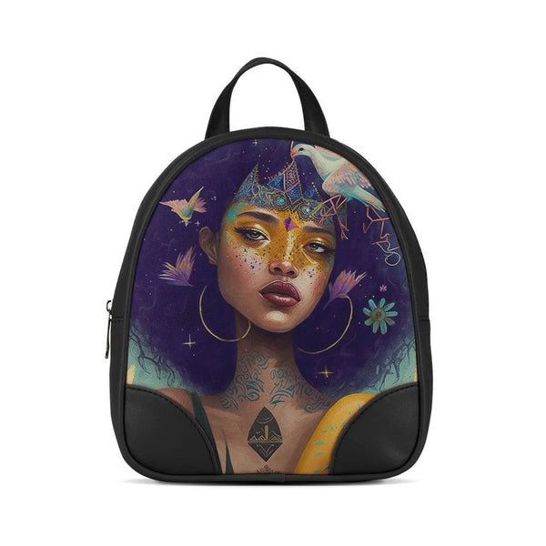 Black O Mini Backpacks Pretty Lady - CANVAEGYPT