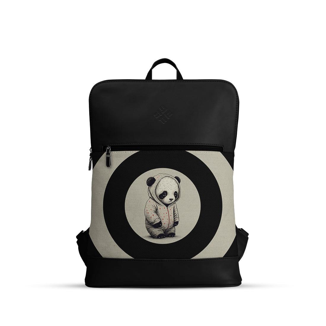 Black Orbit Laptop Backpack Baby Panda - CANVAEGYPT