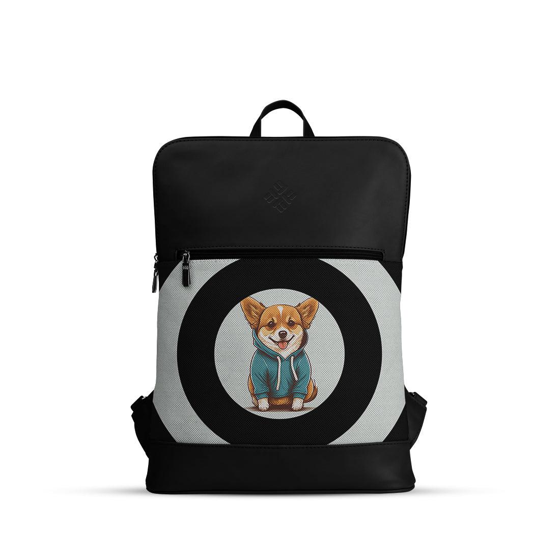 Black Orbit Laptop Backpack Dog - CANVAEGYPT