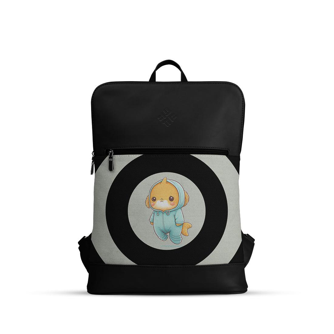 Black Orbit Laptop Backpack Fish - CANVAEGYPT