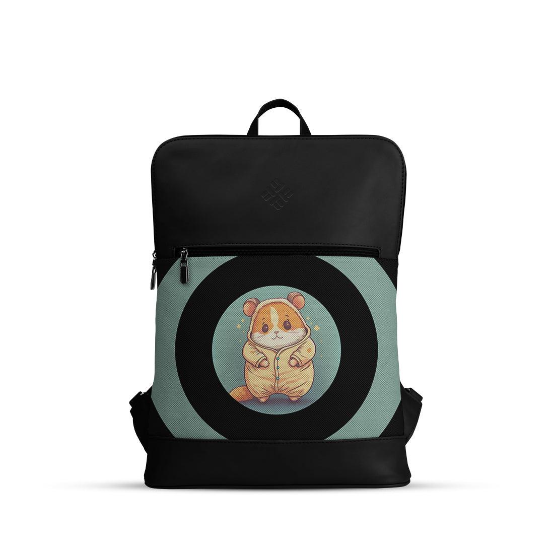 Black Orbit Laptop Backpack Hamster - CANVAEGYPT