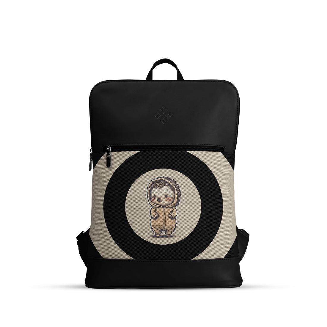 Black Orbit Laptop Backpack Hedgehog - CANVAEGYPT
