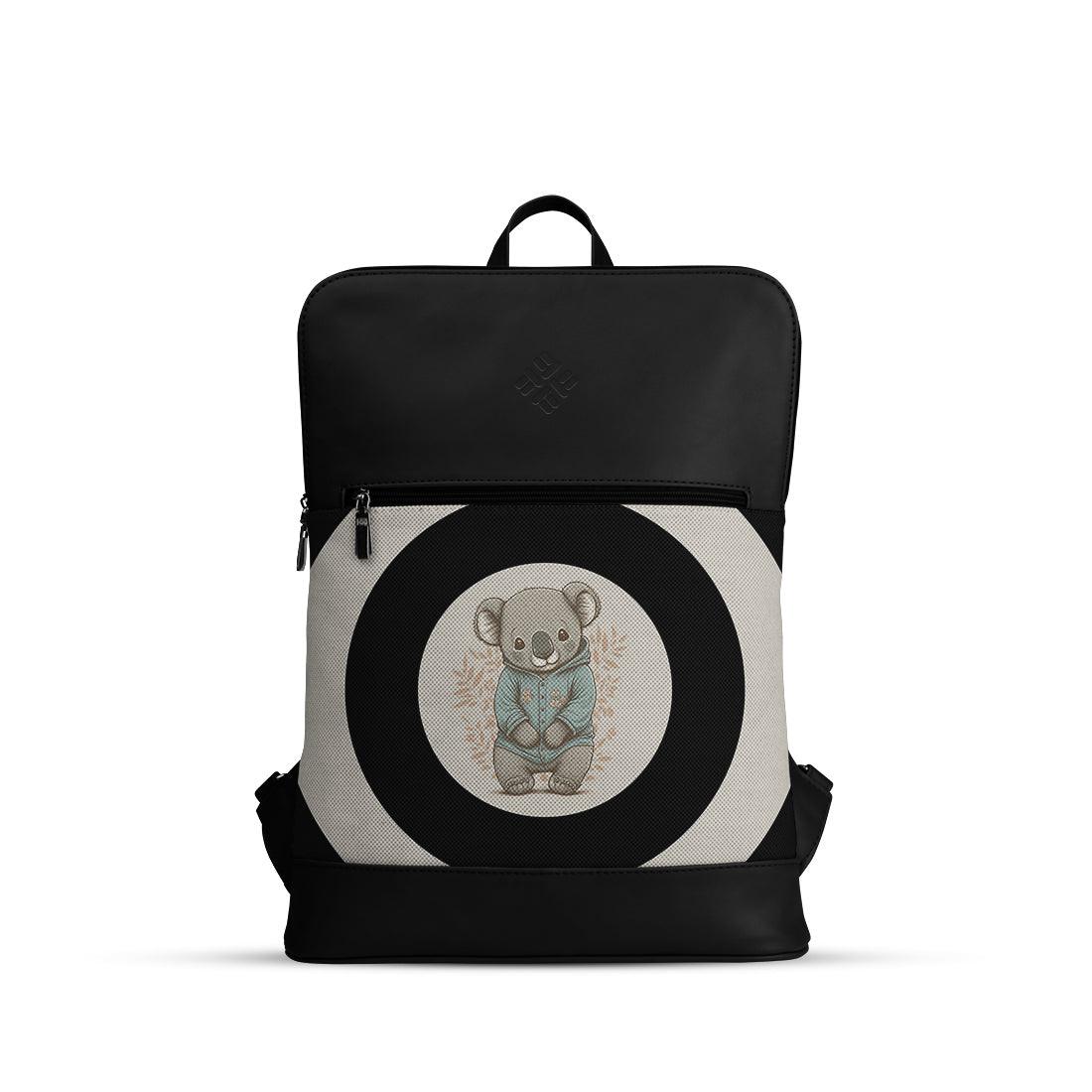 Black Orbit Laptop Backpack Koala - CANVAEGYPT