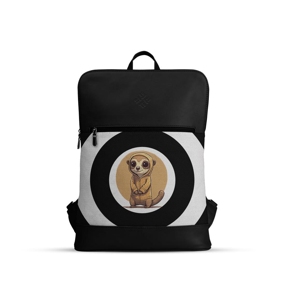 Black Orbit Laptop Backpack Meerkat - CANVAEGYPT