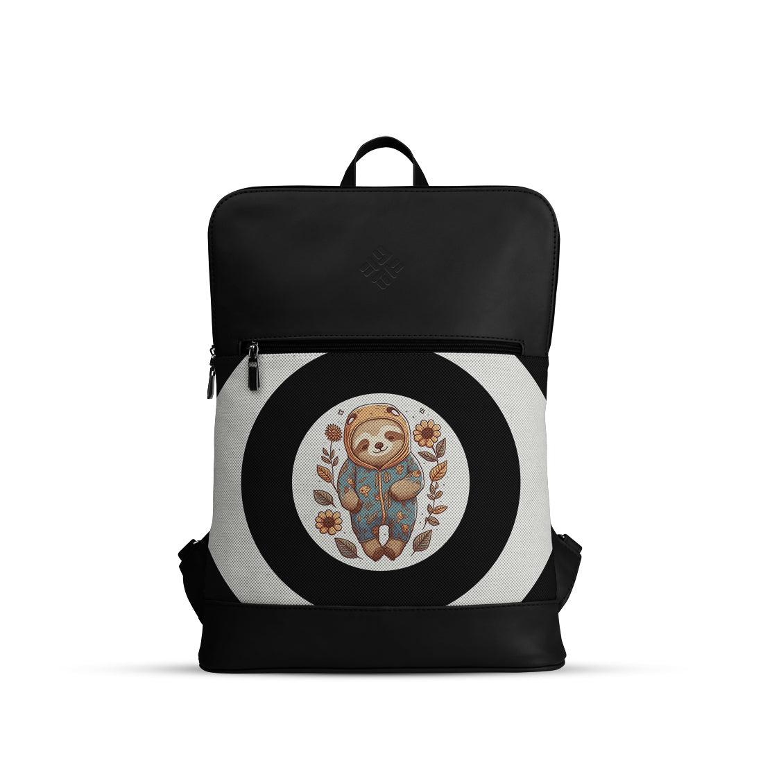 Black Orbit Laptop Backpack Sloth - CANVAEGYPT