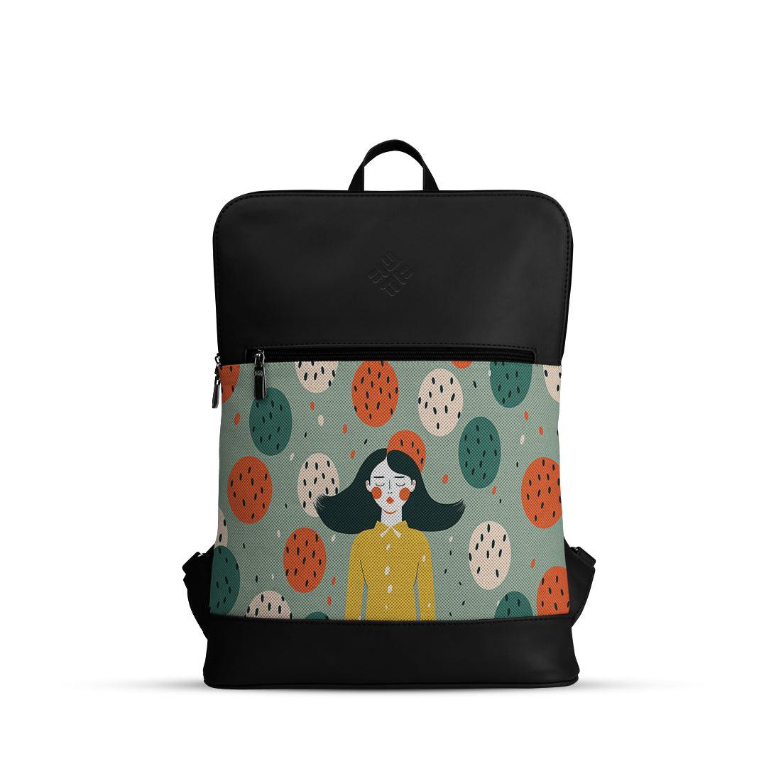 Black Orbit Laptop Backpack forested - CANVAEGYPT