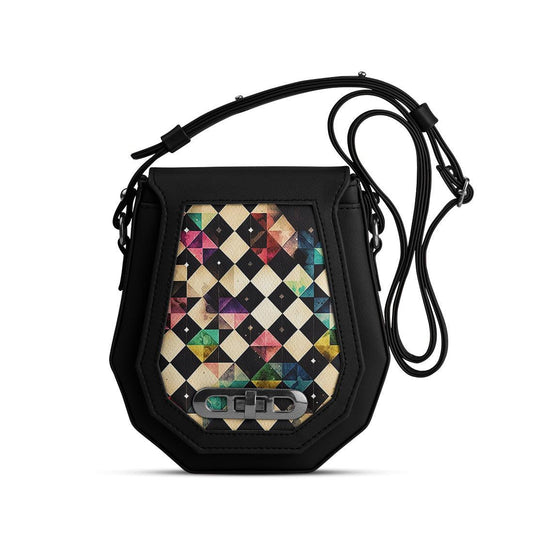 Black Polygon Crossbags Cubes - CANVAEGYPT