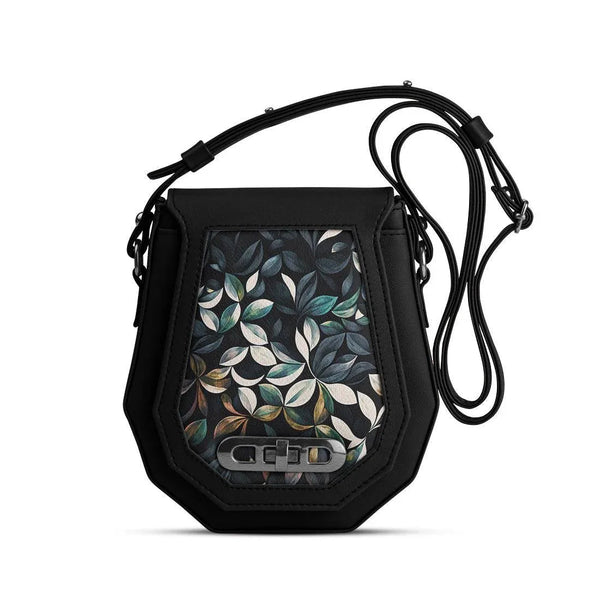 Black Polygon Crossbags Leaves - CANVAEGYPT
