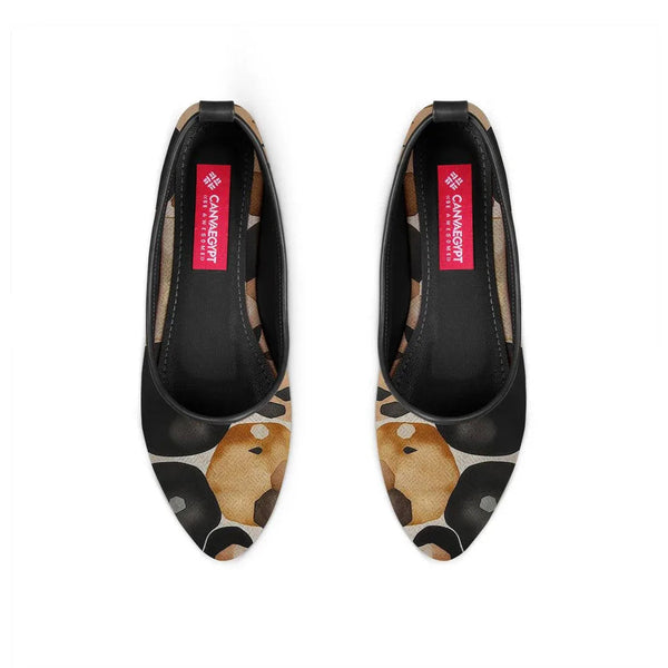 Black Round Toe Shoe Circles - CANVAEGYPT