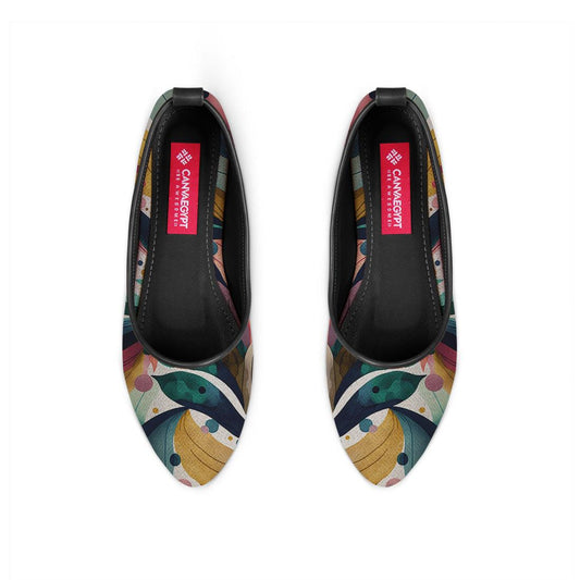 Black Round Toe Shoe Color Flow - CANVAEGYPT