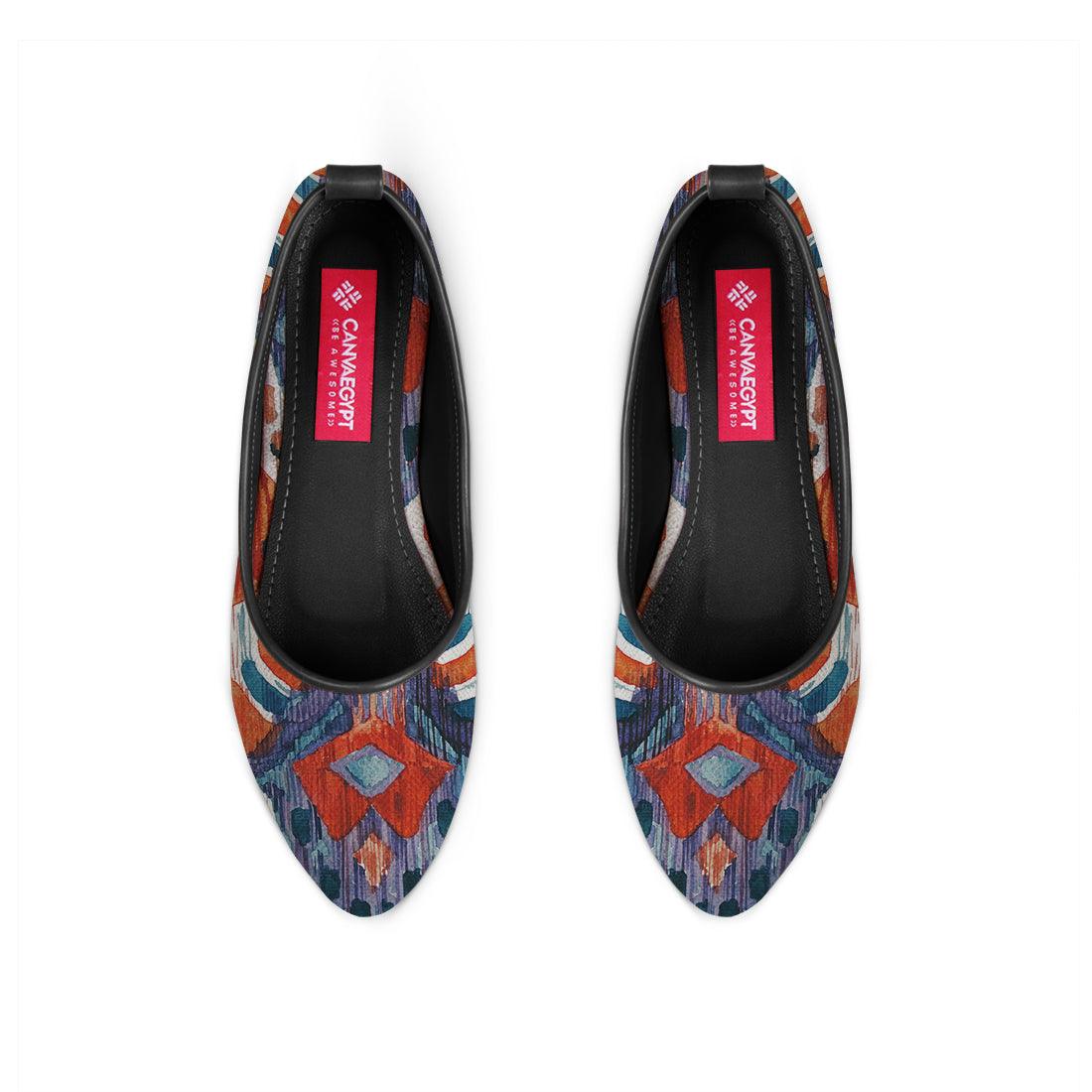 Black Round Toe Shoe Crush - CANVAEGYPT