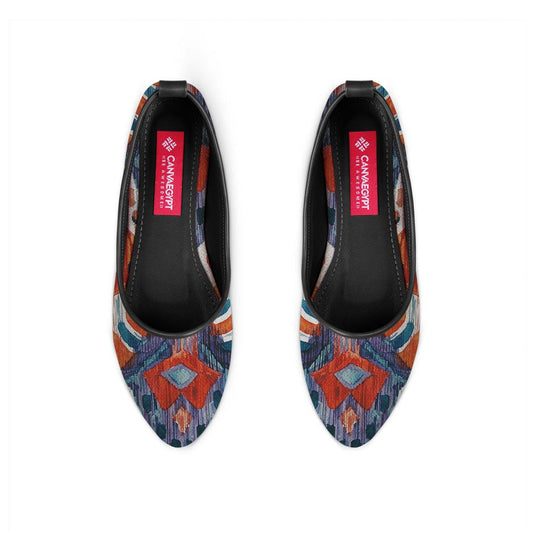 Black Round Toe Shoe Crush - CANVAEGYPT