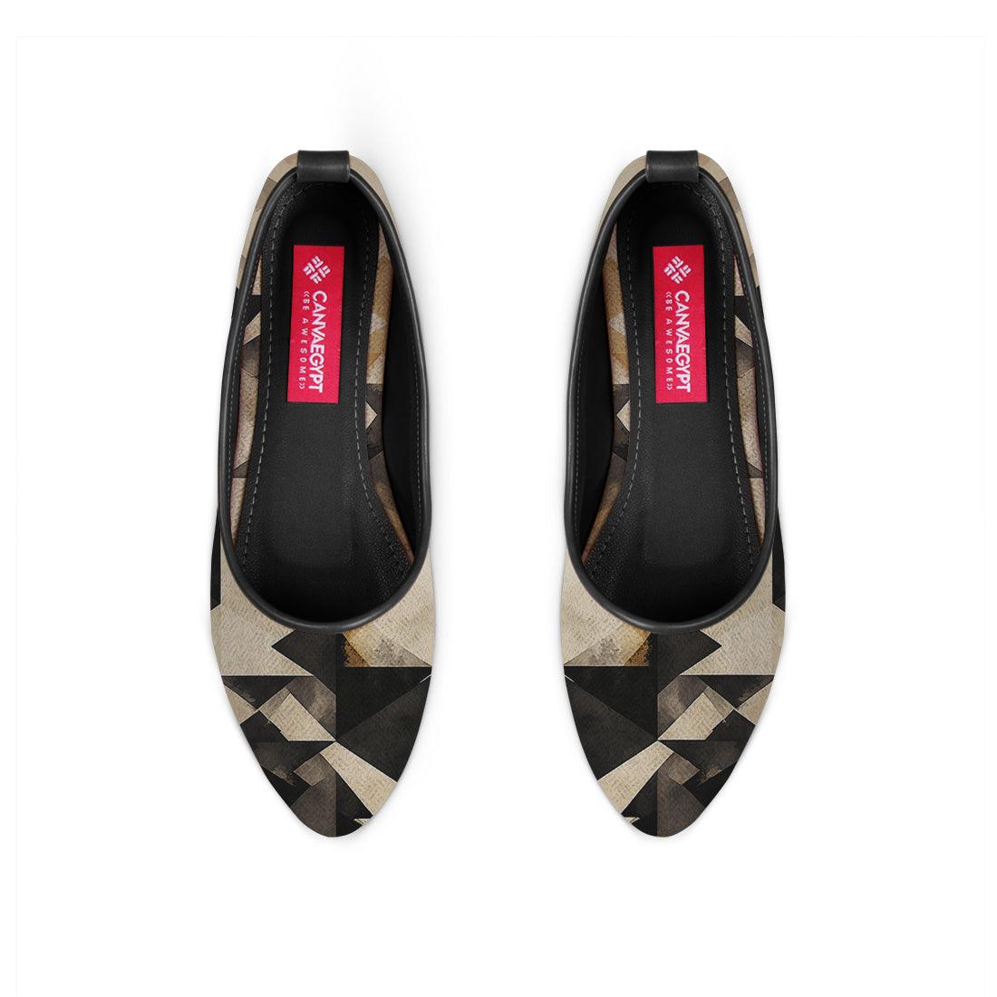 Black Round Toe Shoe Dusty - CANVAEGYPT