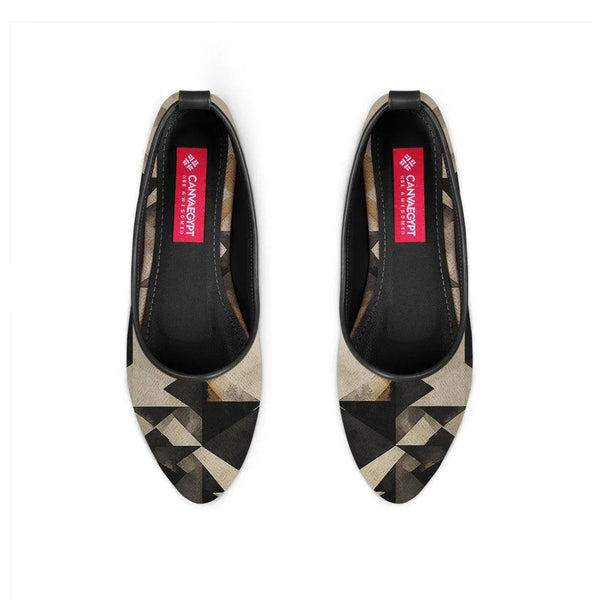 Black Round Toe Shoe Dusty - CANVAEGYPT