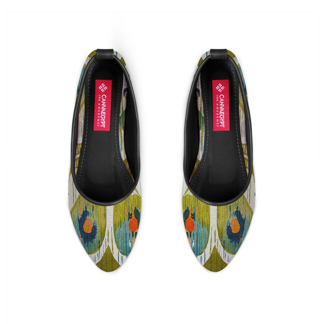 Black Round Toe Shoe Indian cucumbers - CANVAEGYPT