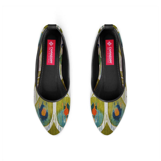 Black Round Toe Shoe Indian cucumbers - CANVAEGYPT