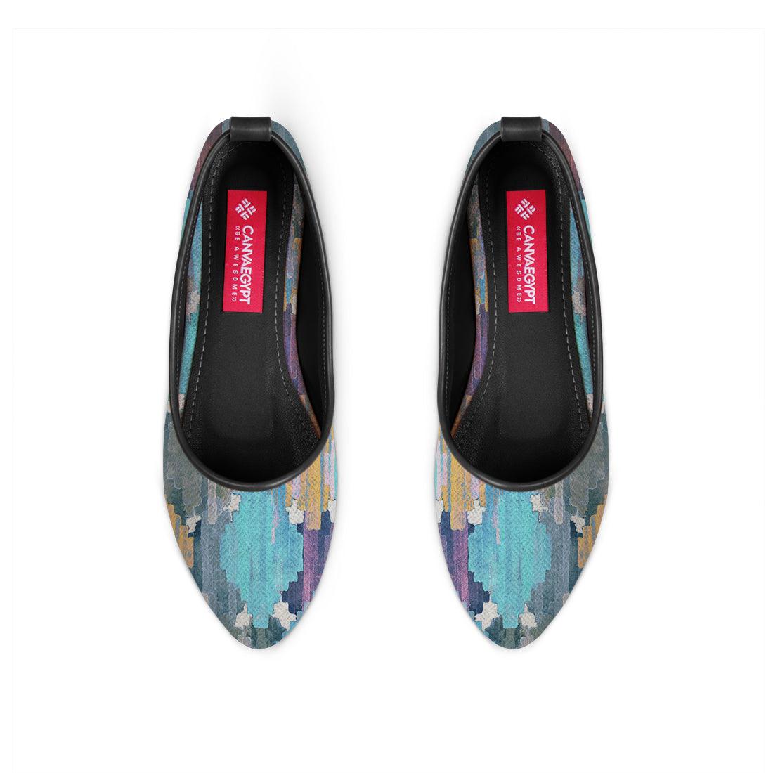 Black Round Toe Shoe Iris - CANVAEGYPT