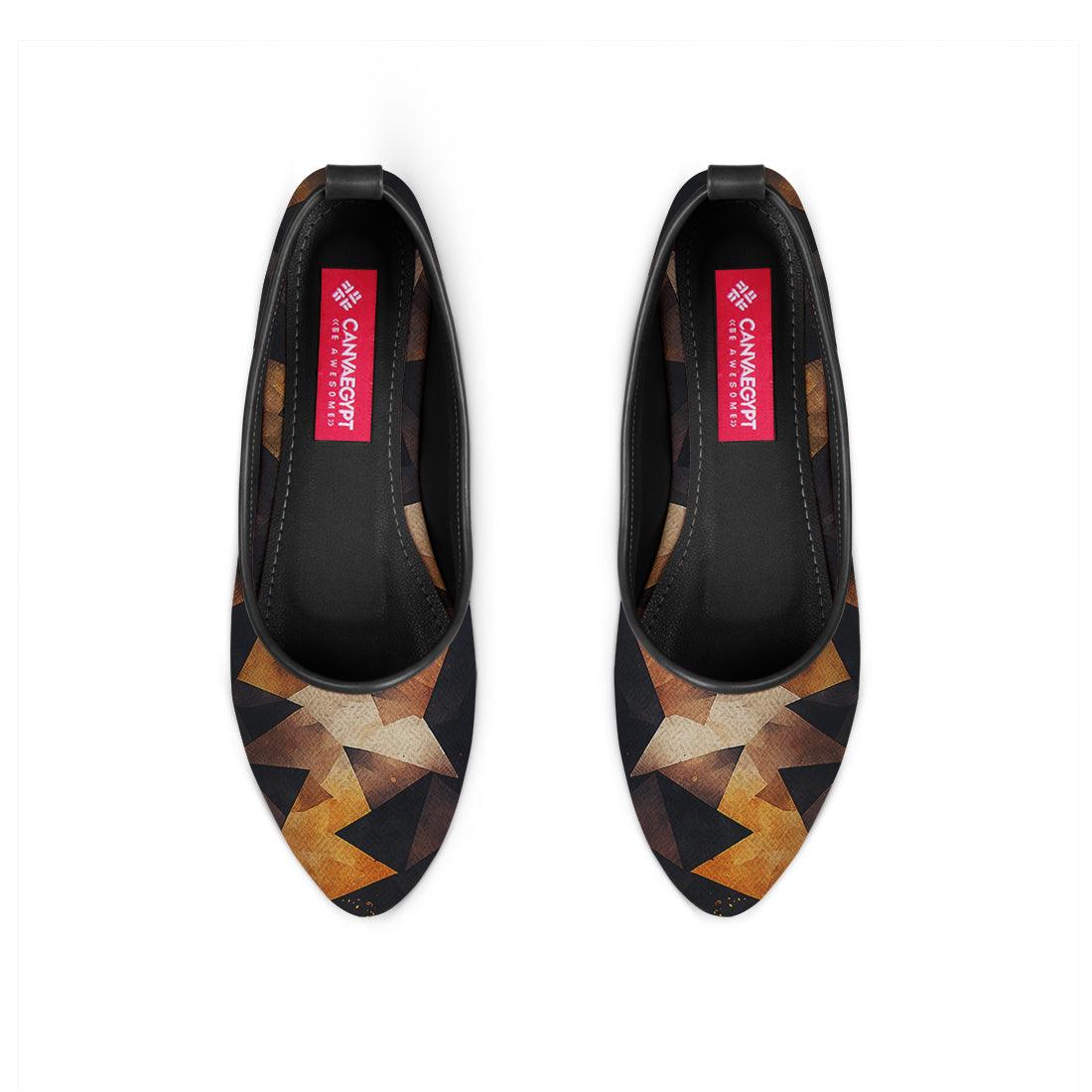 Black Round Toe Shoe Lava - CANVAEGYPT