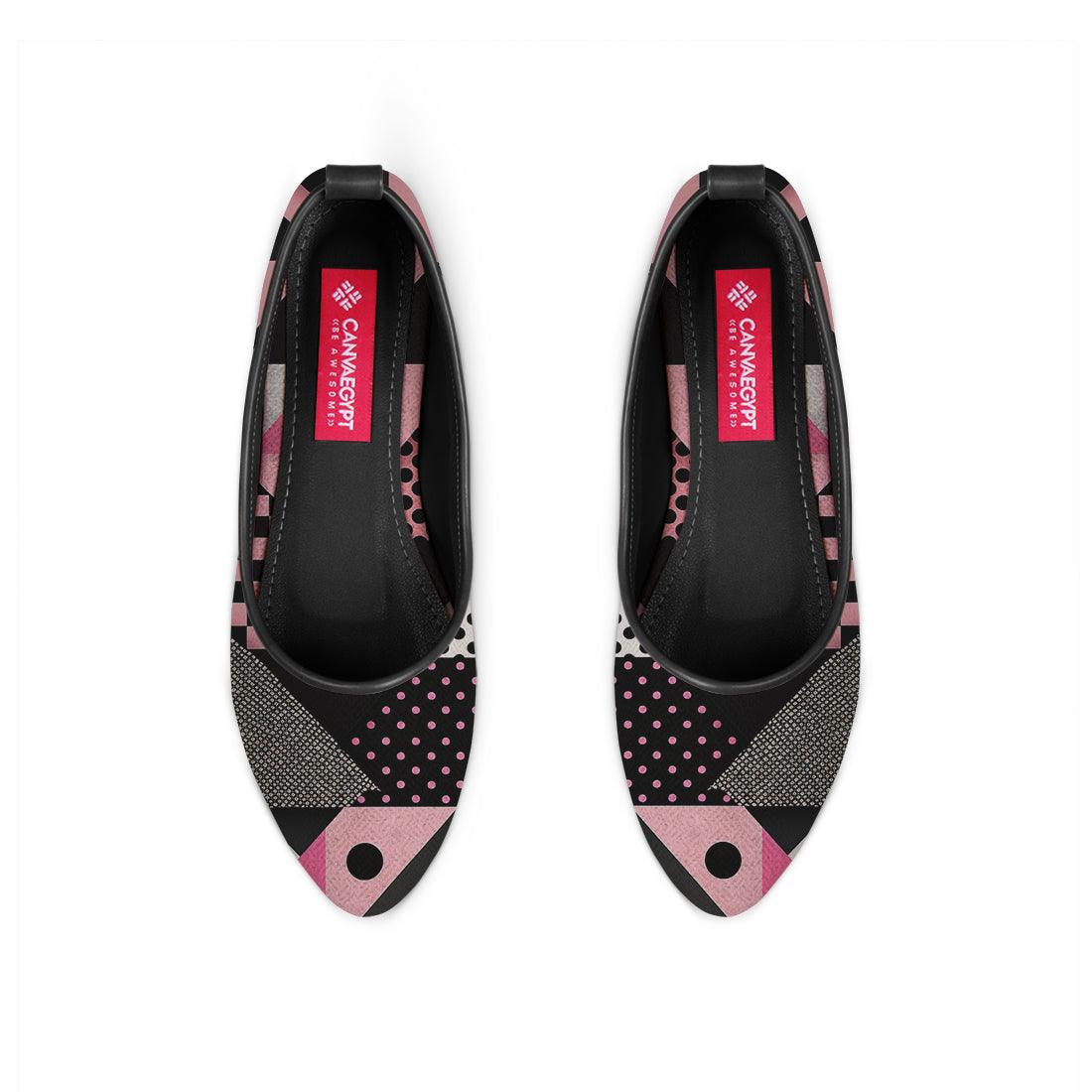 Black Round Toe Shoe Mix - CANVAEGYPT