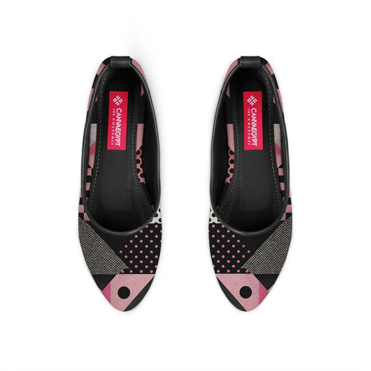Black Round Toe Shoe Mix - CANVAEGYPT