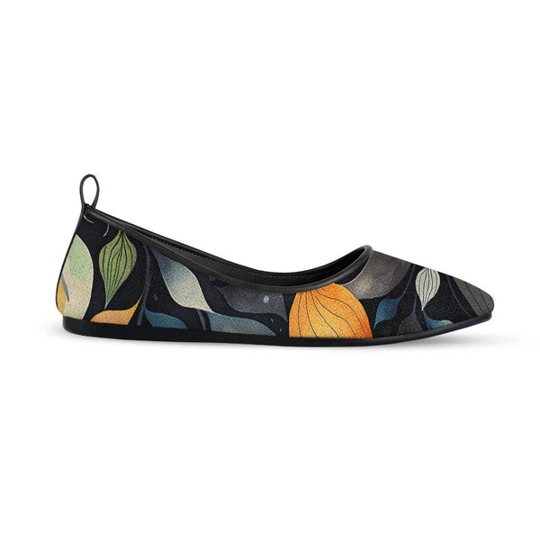Black Round Toe Shoe Mussels