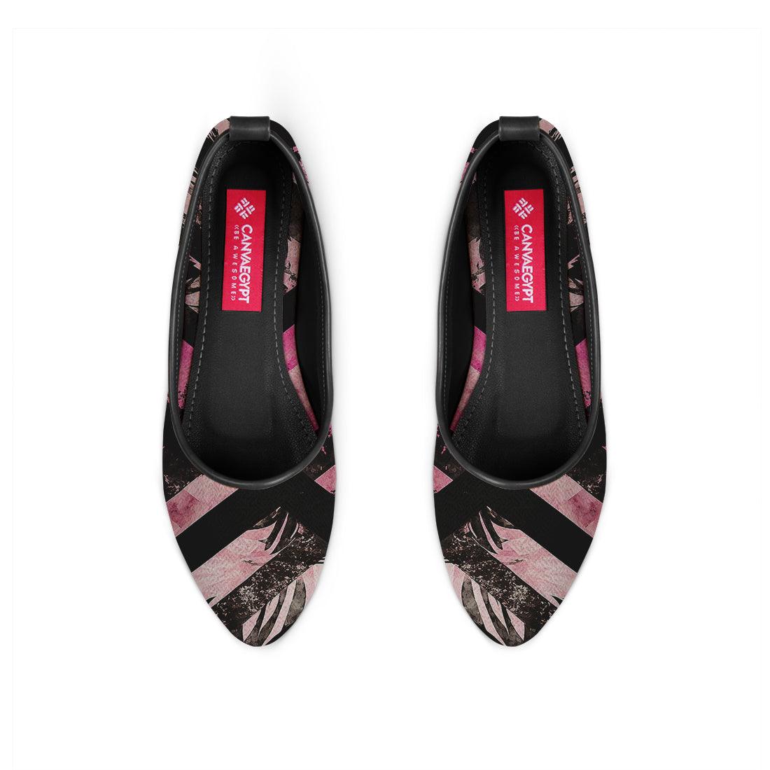 Black Round Toe Shoe Phenomenal - CANVAEGYPT