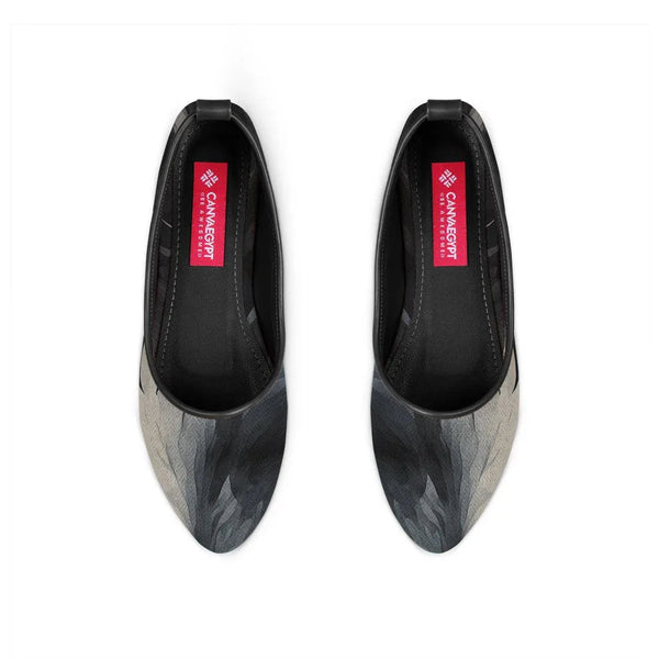 Black Round Toe Shoe Shadow - CANVAEGYPT