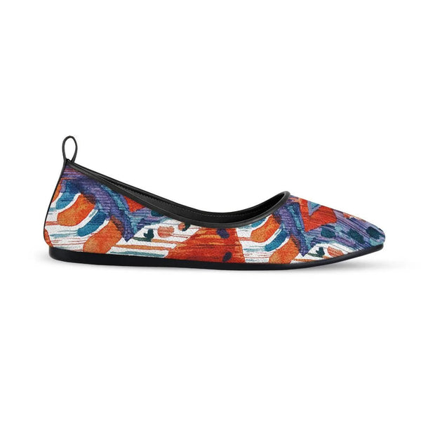 Black Round Toe Shoe Crush
