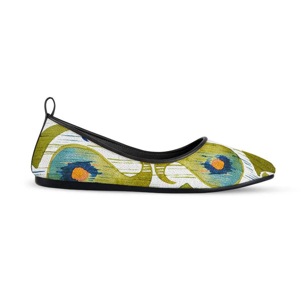 Black Round Toe Shoe Indian cucumbers
