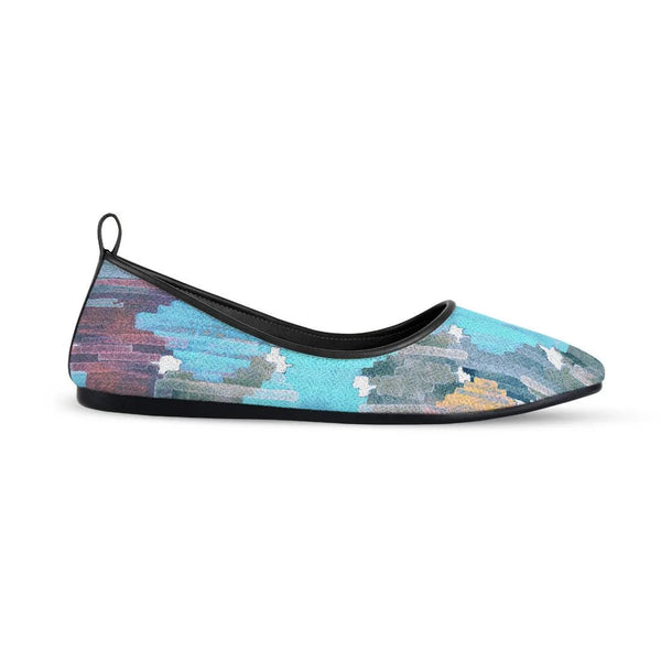 Black Round Toe Shoe Iris