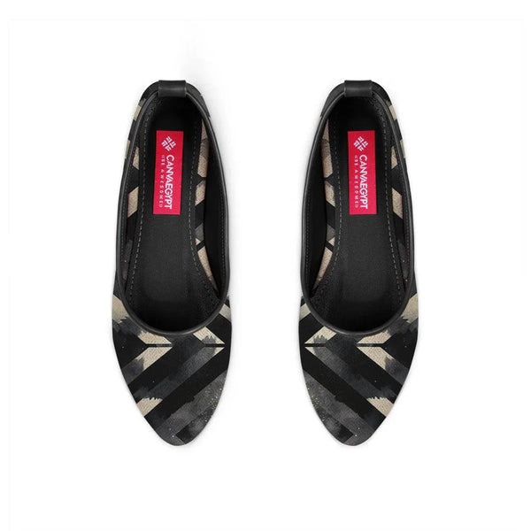 Black Round Toe Shoe UpDown - CANVAEGYPT