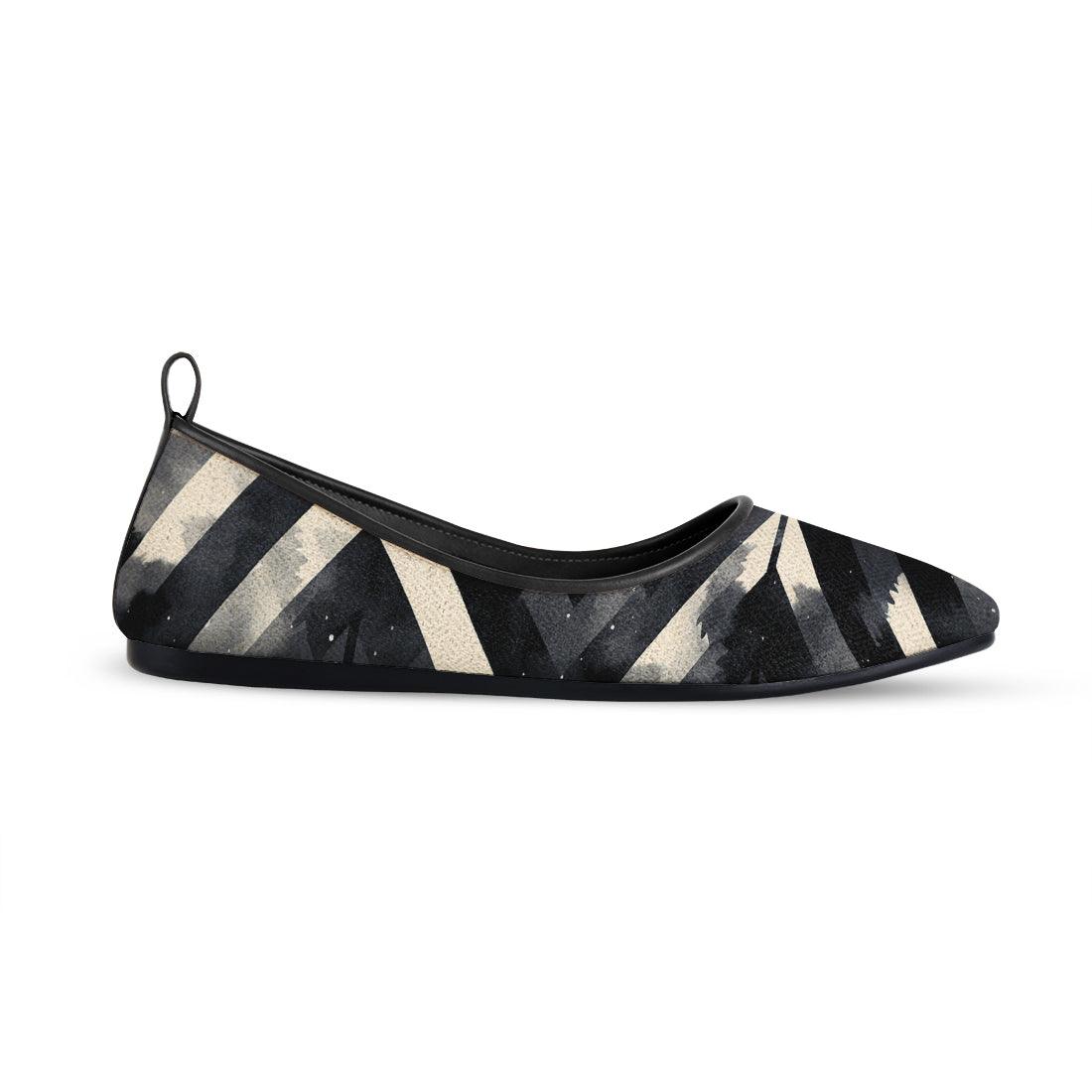Black Round Toe Shoe UpDown - CANVAEGYPT