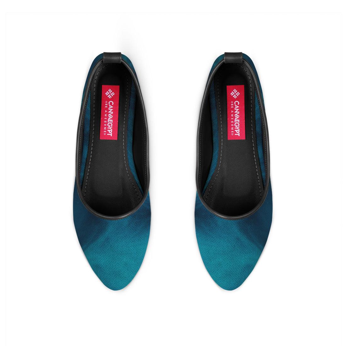 Black Round Toe Shoe Wave - CANVAEGYPT