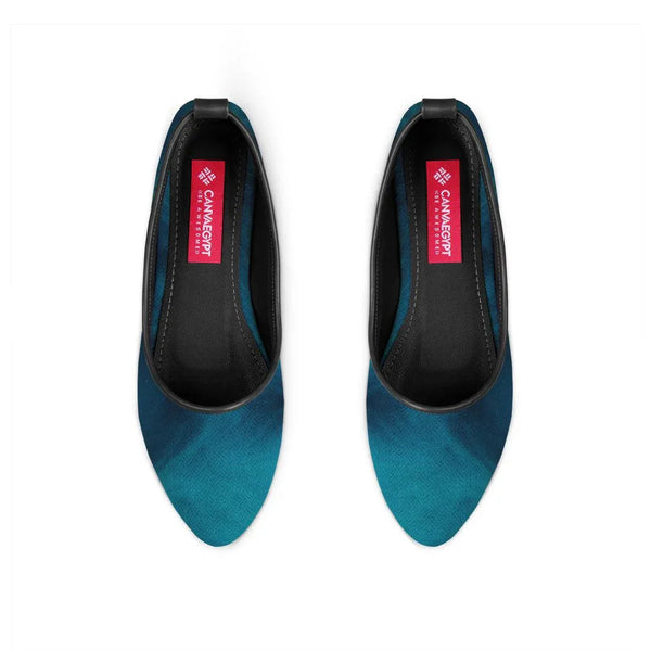 Black Round Toe Shoe Wave - CANVAEGYPT