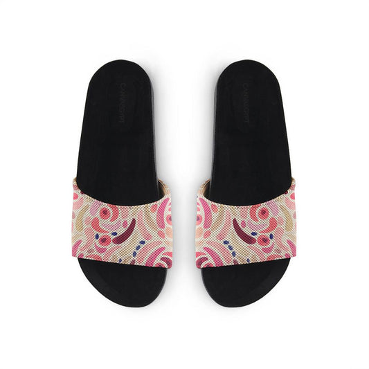 Black Slide Slipper Pinky - CANVAEGYPT