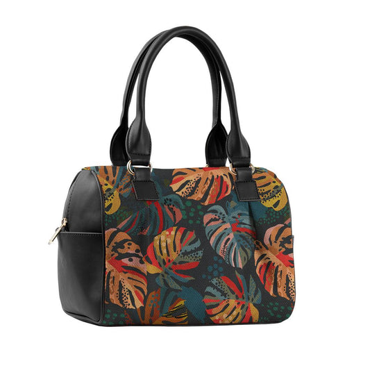 Black Speedy Bag Big Leafs - CANVAEGYPT