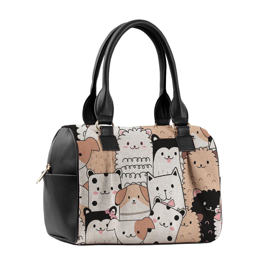 Black Speedy Bag Cute Pets - CANVAEGYPT