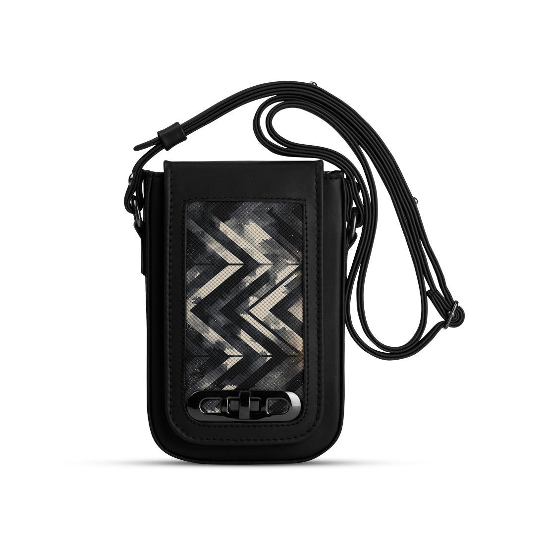 Black Tagged Crossbag Directions - CANVAEGYPT