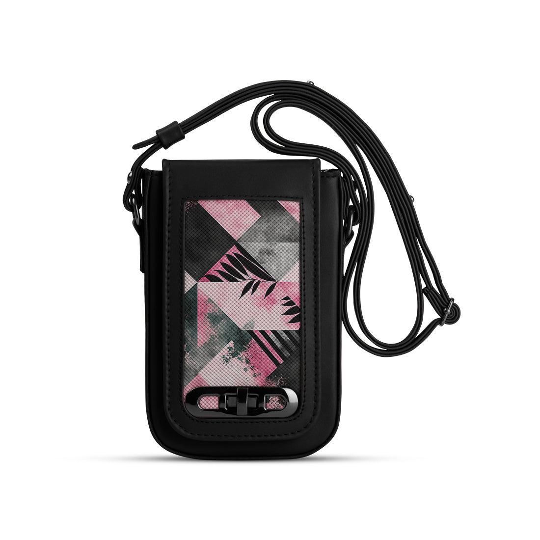 Black Tagged Crossbag Patterns - CANVAEGYPT