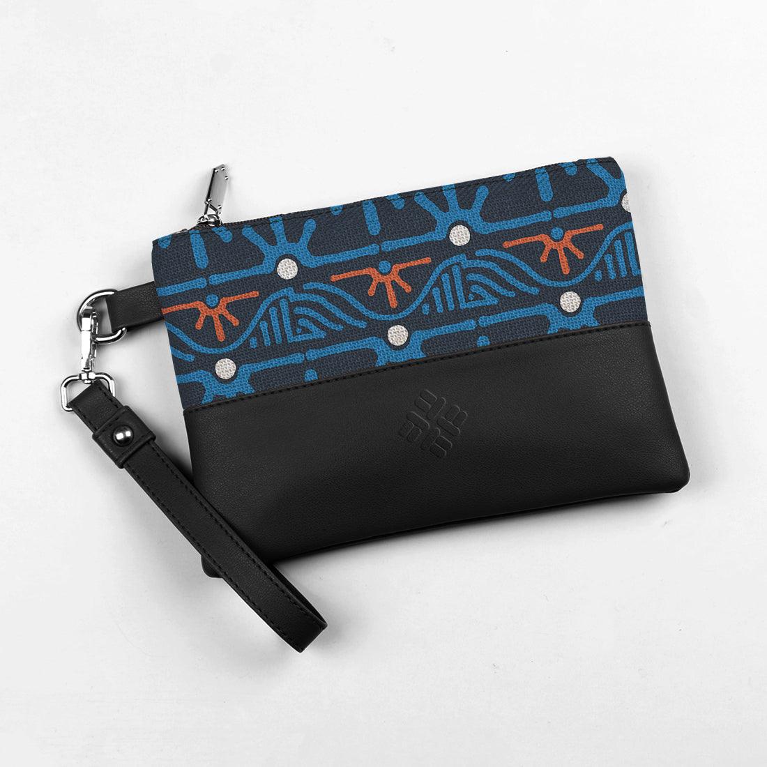 Black Toiletry Pouch Tribal