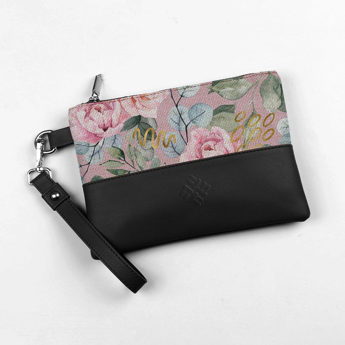Black Toiletry Pouch Watercolor gentle - CANVAEGYPT