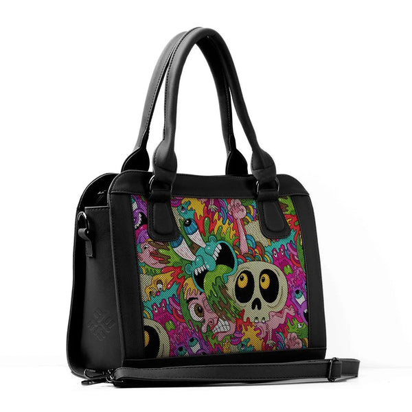 Black Travel Hobo Bag Alien - CANVAEGYPT