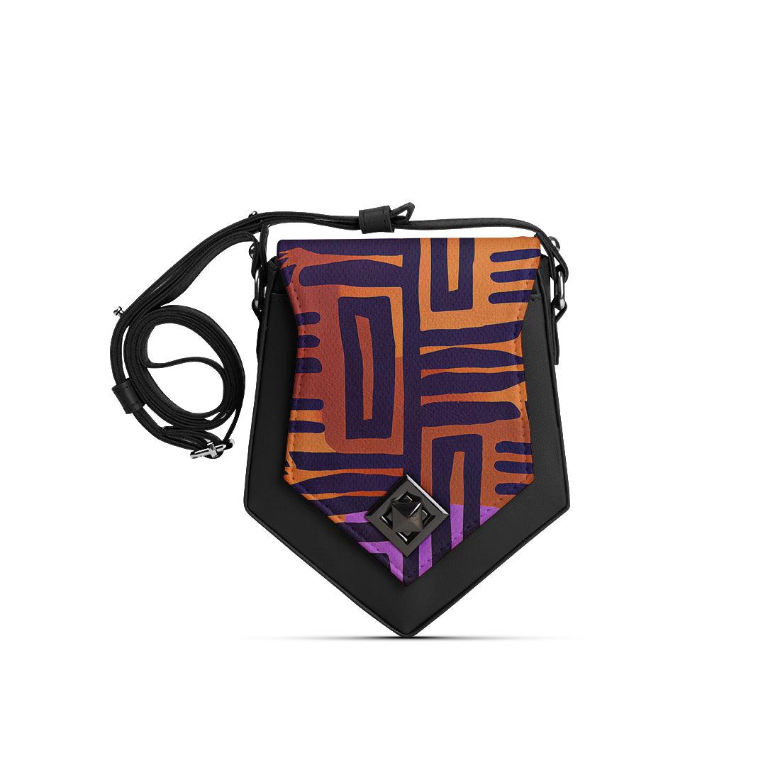 Black Triangles Crossbag African - CANVAEGYPT