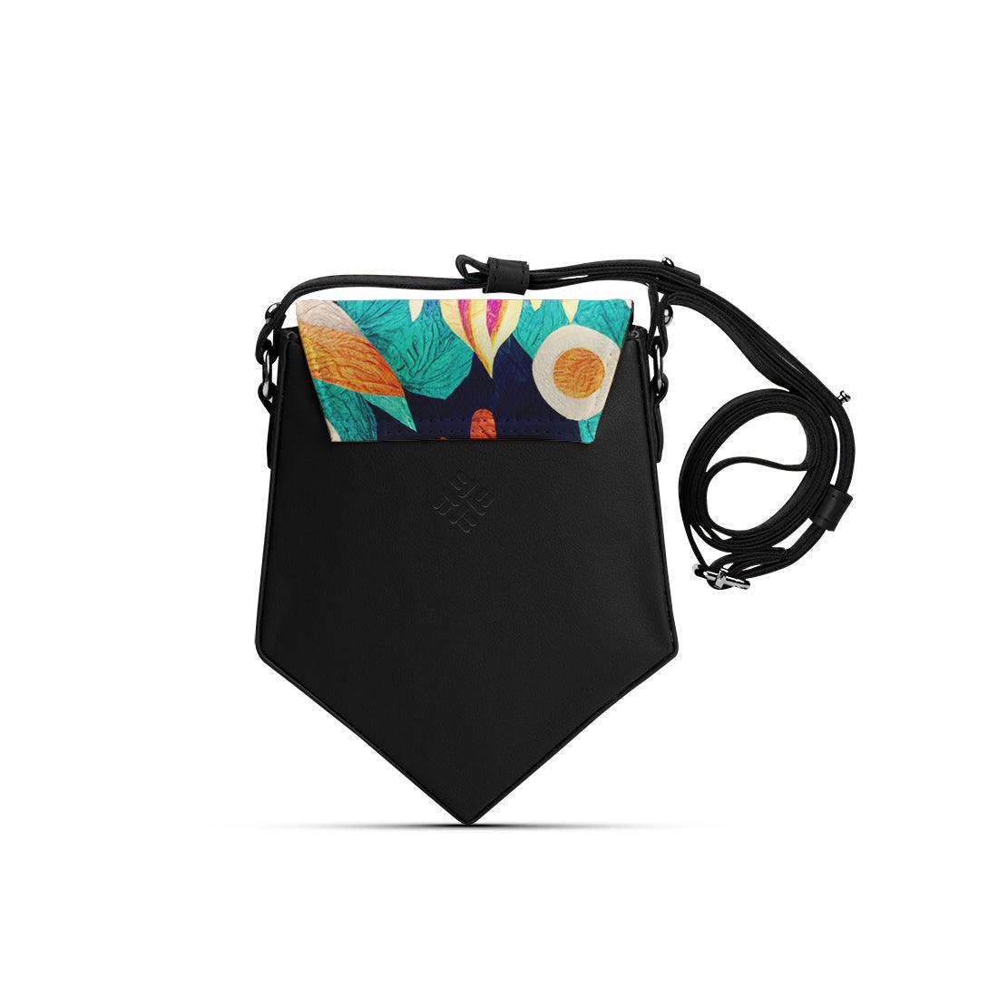Black Triangles Crossbag blossom - CANVAEGYPT