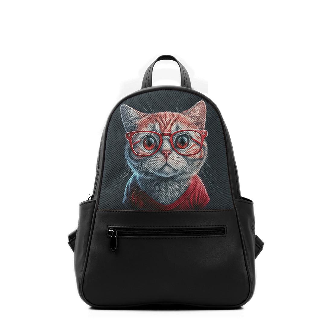 Black Vivid Backpack Dr cat - CANVAEGYPT