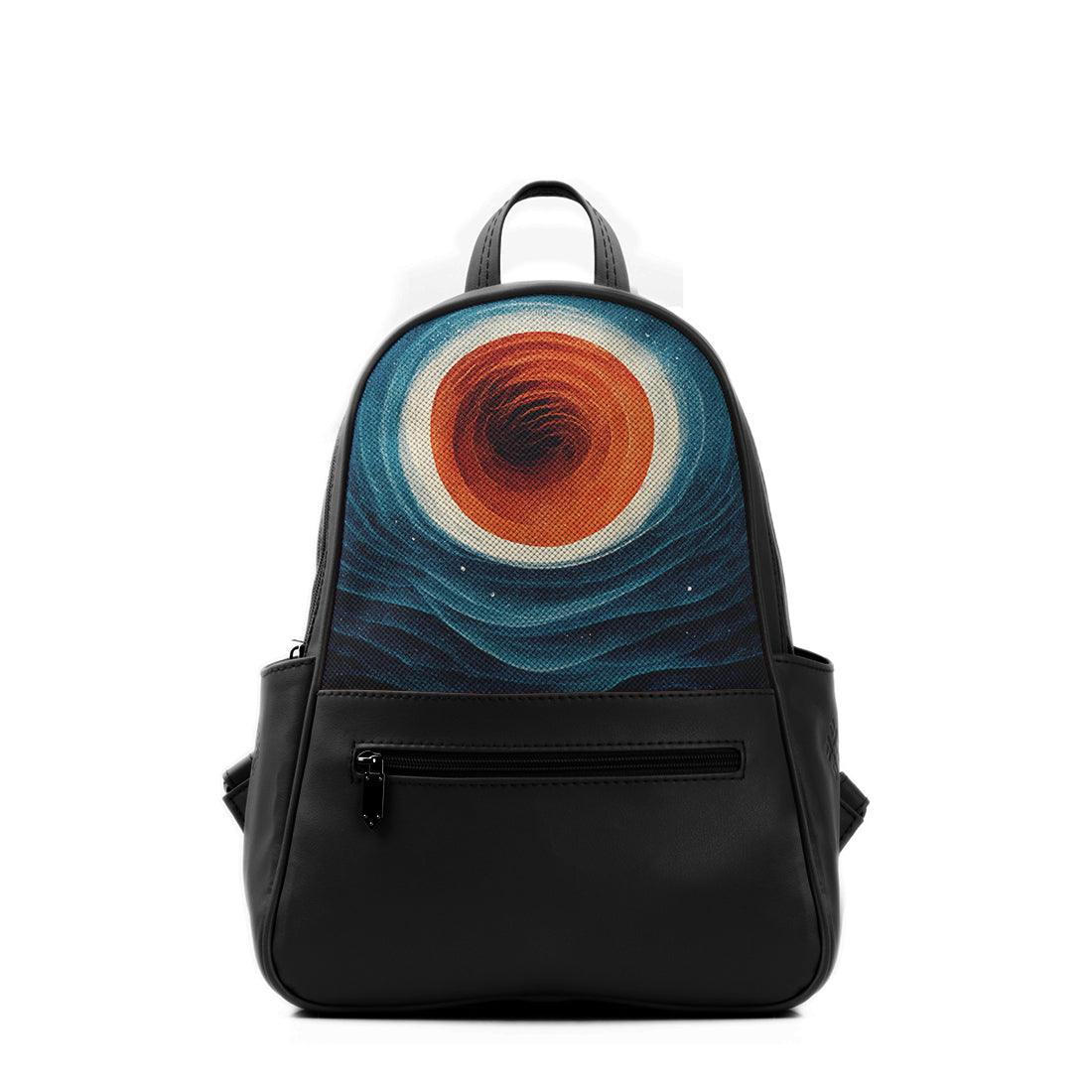 Black Vivid Backpack Gravitational Waves - CANVAEGYPT